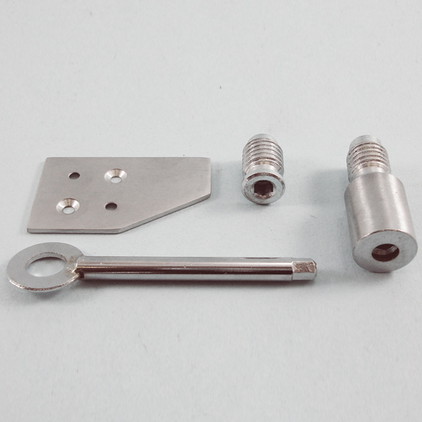 THD084/SCP • 021mm • Satin Chrome • Deluxe Surface Sash Stop